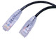 Cat6 Super Slim Cable 3ft, Black - SCAT6-3BK Cat6 Super Slim Cable 3ft, Black - SCAT6-3BK